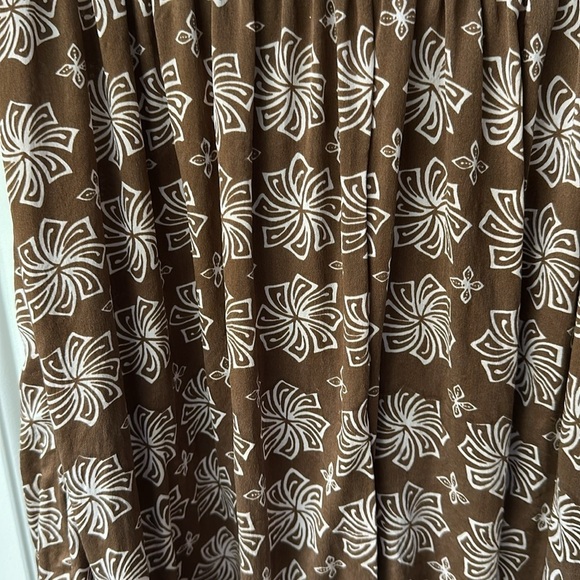 Basil & Maude All Silk Skirt or Strapless Top. Stretch smocked at top Size large - Picture 5 of 11